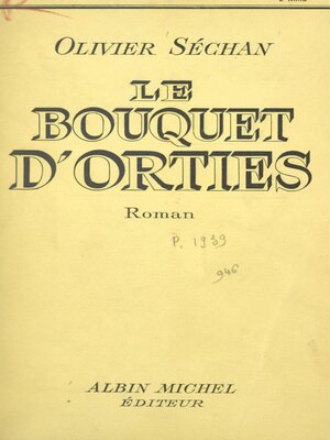 cover image of Le bouquet d'orties